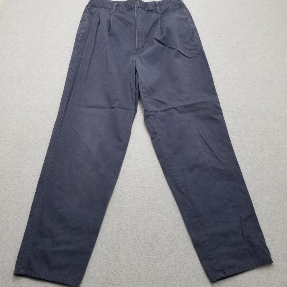 Abercrombie & Fitch Pants Mens 32x32 Faded Blue Pockets‎ 100% Cotton Casual